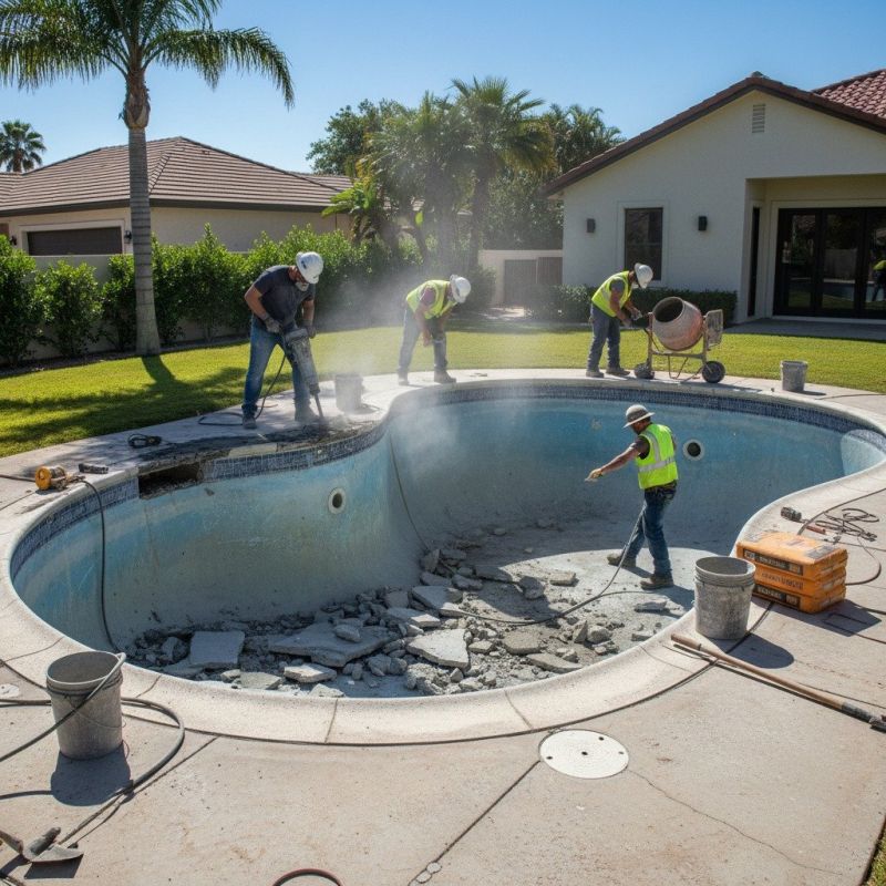 Concrete Pool Demolition