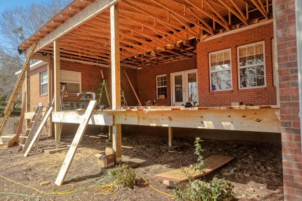 Porch Demolition in Gig Harbor